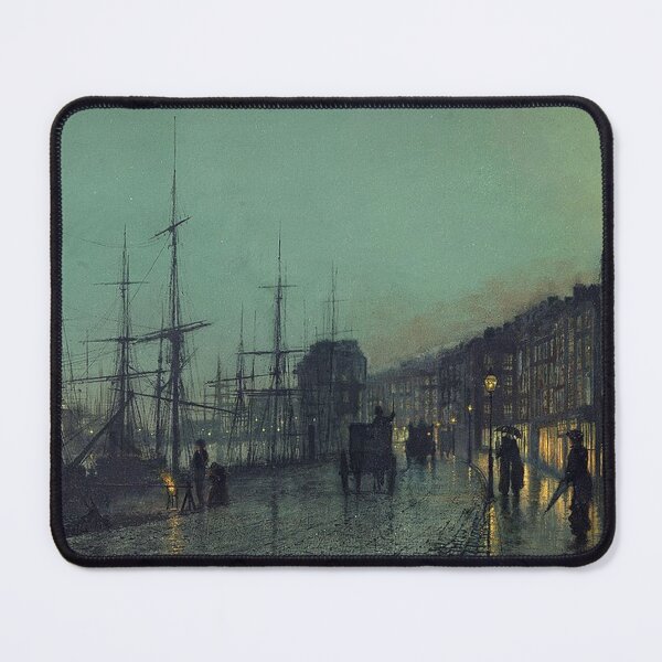 Item preview, John Grimshaw -Shipping on the Clyde designed and sold by tomorrowsart.
