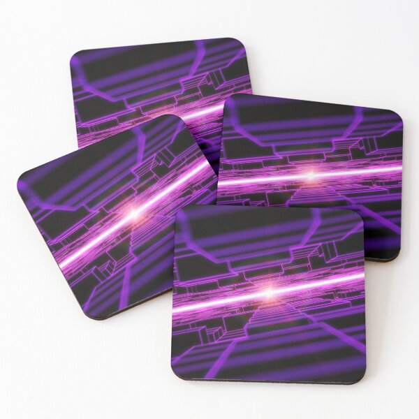 Item preview, Purple Horizontal Parallel Blocks Swinging R2 designed and sold by Electric Shock!! Design.