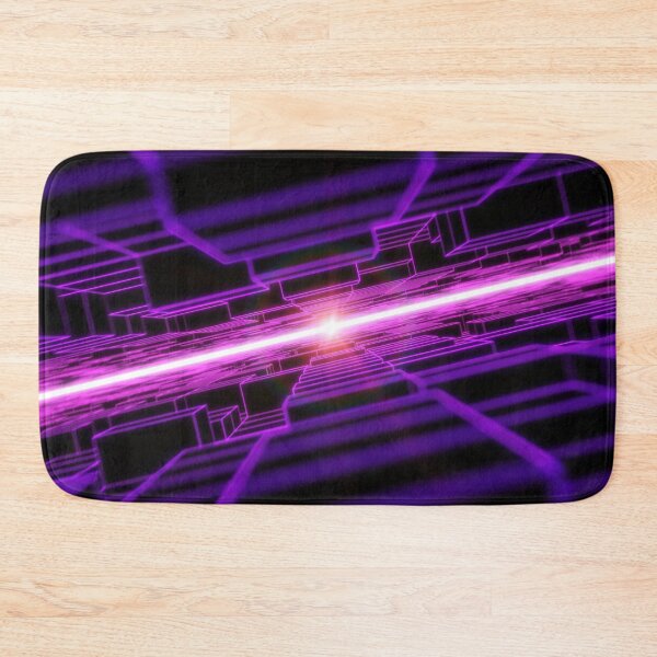 Item preview, Purple Horizontal Parallel Blocks Swinging R2 designed and sold by Electric Shock!! Design.