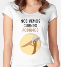 See you when we can Women's Fitted Scoop T-Shirt