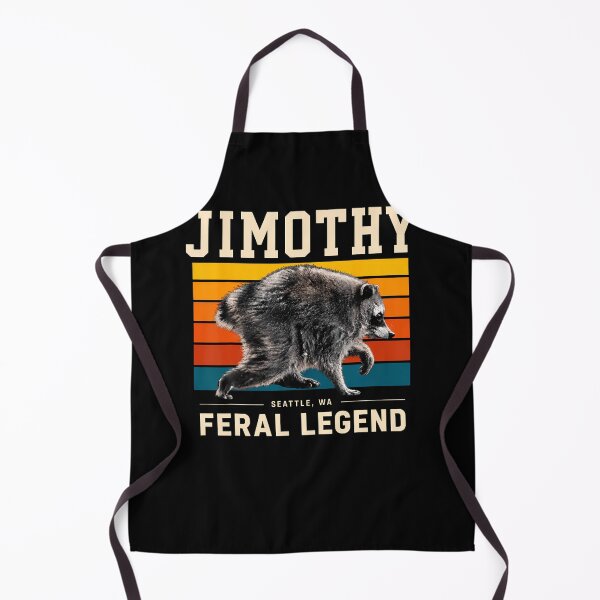Item preview, Jimothy Raccoon Seattle Feral Legend Meme designed and sold by Apparel-Vortex.