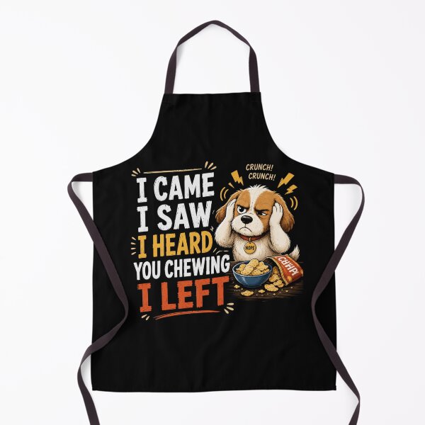 Item preview, I Came I Saw I Heard You Chewing I Left Funny Dog Meme T-Shirt – Cute Introvert Humor Design designed and sold by Artimax-Studio.