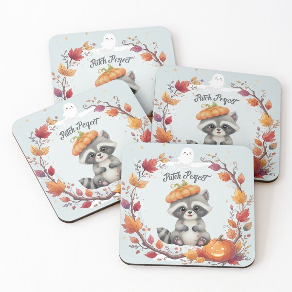 Item preview, Little Pumpkin Pal | Cute Halloween Raccoon Watercolor | Preschool Halloween Costume | Spooky & Sweet designed and sold by Wintorque.