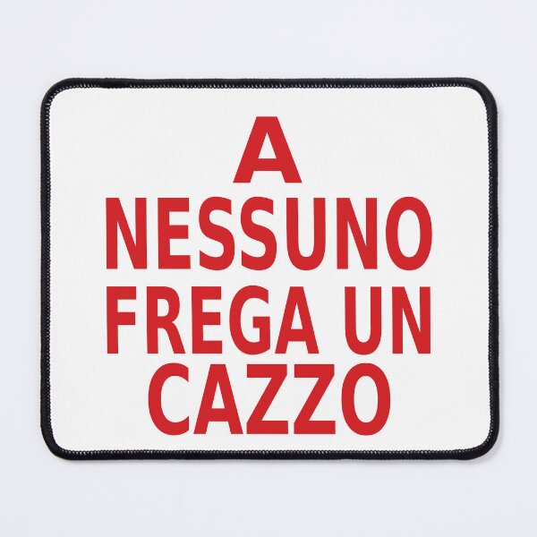 Item preview, A Nessuno Frega un Cazzo – Italian Sarcastic Manifesto designed and sold by bisha.