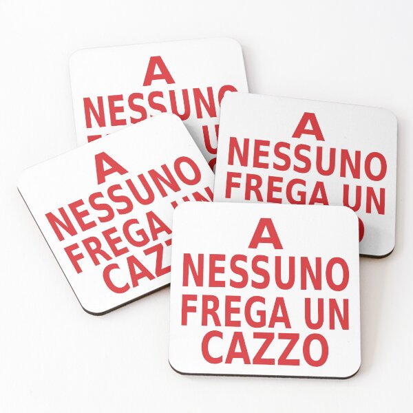 Item preview, A Nessuno Frega un Cazzo – Italian Sarcastic Manifesto designed and sold by bisha.