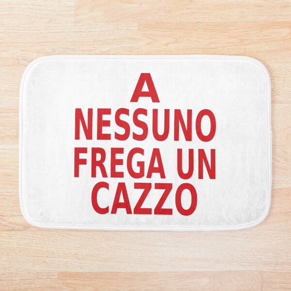 Item preview, A Nessuno Frega un Cazzo – Manifiesto sarcástico italiano designed and sold by bisha.