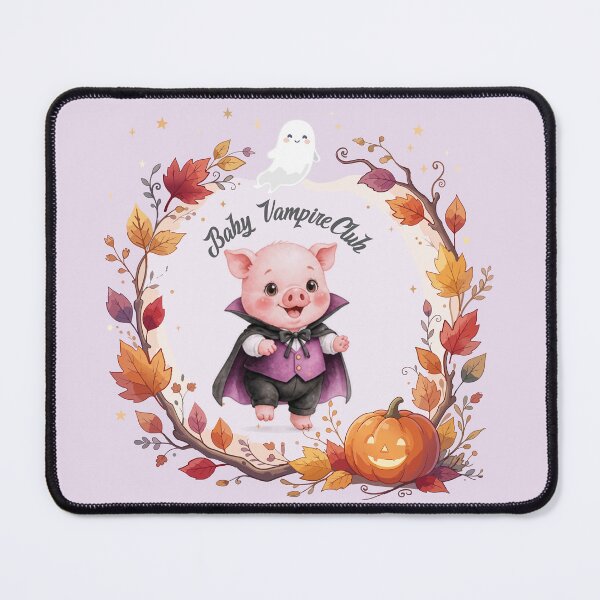 Item preview, Baby Vampire Club | Cute Halloween Pig Watercolor | Preschool Halloween Costume | Spooky & Sweet designed and sold by Wintorque.