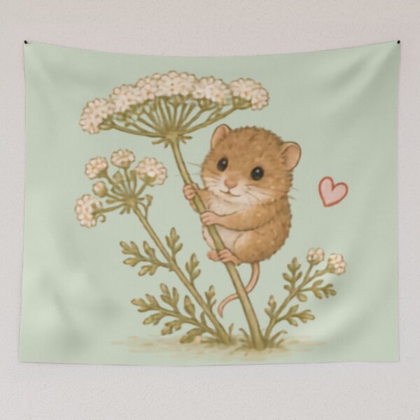 Item preview, Wildflower Climber Harvest Mouse designed and sold by MellowMunchkins.