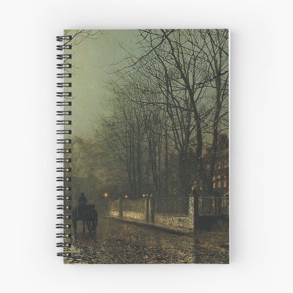 Item preview, A Wet Moon by John Atkinson Grimshaw designed and sold by tomorrowsart.
