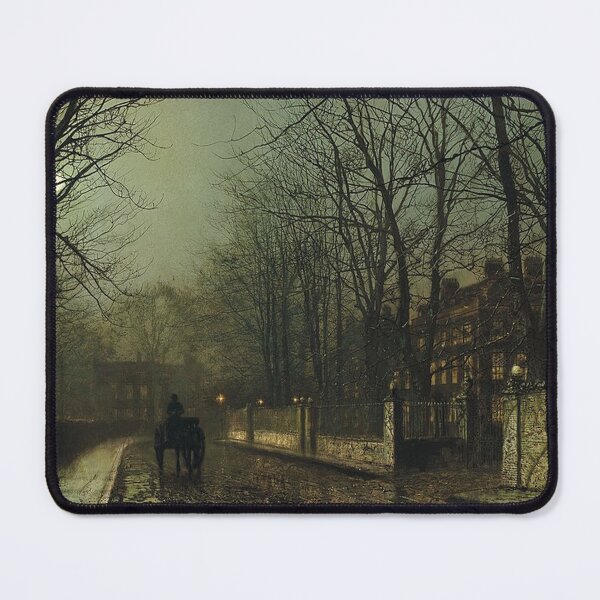 Item preview, A Wet Moon by John Atkinson Grimshaw designed and sold by tomorrowsart.