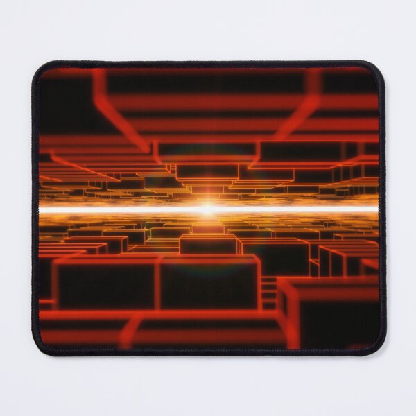 Item preview, Red Horizontal Parallel Blocks Swinging designed and sold by Electric Shock!! Design.