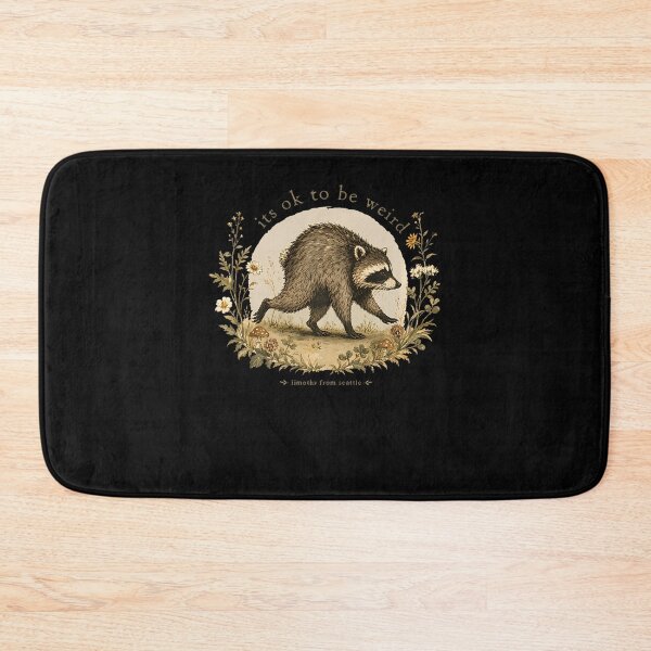 Item preview, Jimothy From Seattle Its Ok To Be Weird Raccoon Cottagecore designed and sold by Apparel-Vortex.