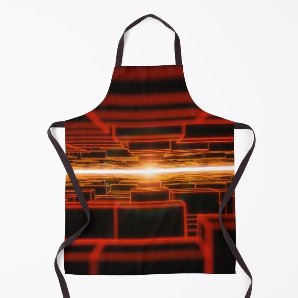 Item preview, Red Horizontal Parallel Blocks Swinging designed and sold by Electric Shock!! Design.