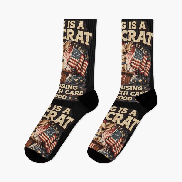 Item preview, My Dog Is A Democrat Chihuahua Funny Political Dog designed and sold by PROPera-design.