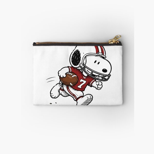 Item preview, Snoopy Football Running Back Graphic, Cute American Football Cartoon Design, Vintage Sports Artwork designed and sold by artizallart.
