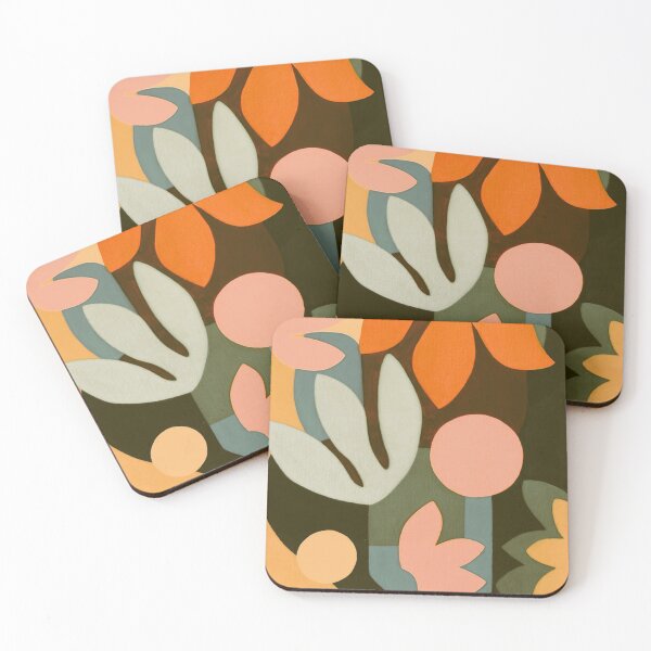 Item preview, "Vintage Earth Tones" Geometric artwork byJenette Hewitt Art JKH63 designed and sold by Jenette Hewitt Art.