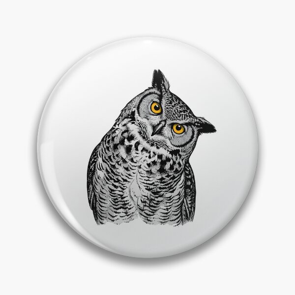 Item preview, Vintage Style Owl designed and sold by gowdaKk.