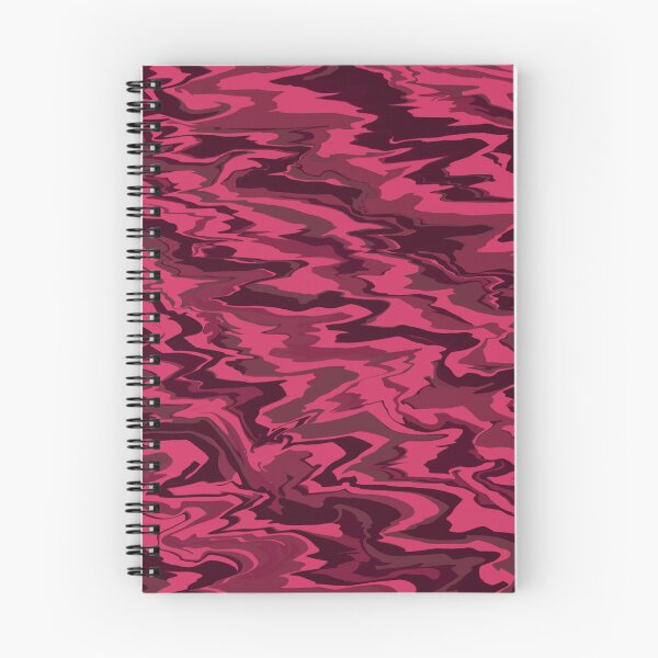 Item preview, Dark Pink Wavy Liquid Pattern designed and sold by CamilasPrints.