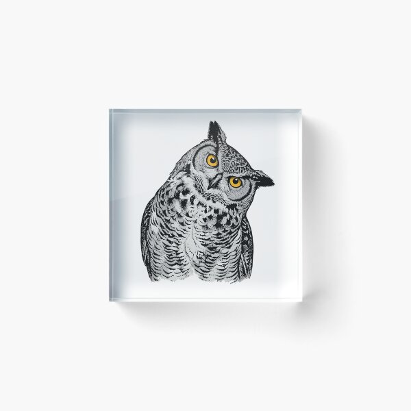 Item preview, Vintage Style Owl designed and sold by gowdaKk.