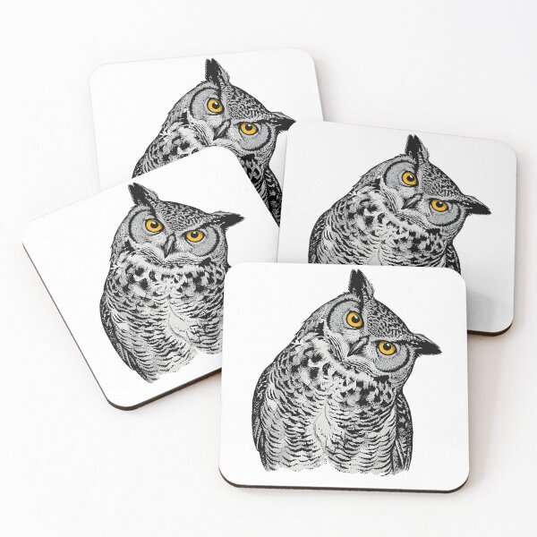 Item preview, Vintage Style Owl designed and sold by gowdaKk.