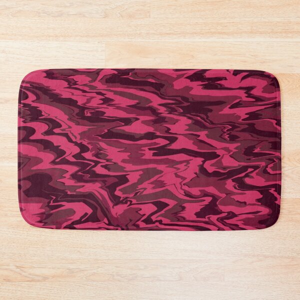 Item preview, Dark Pink Wavy Liquid Pattern designed and sold by CamilasPrints.