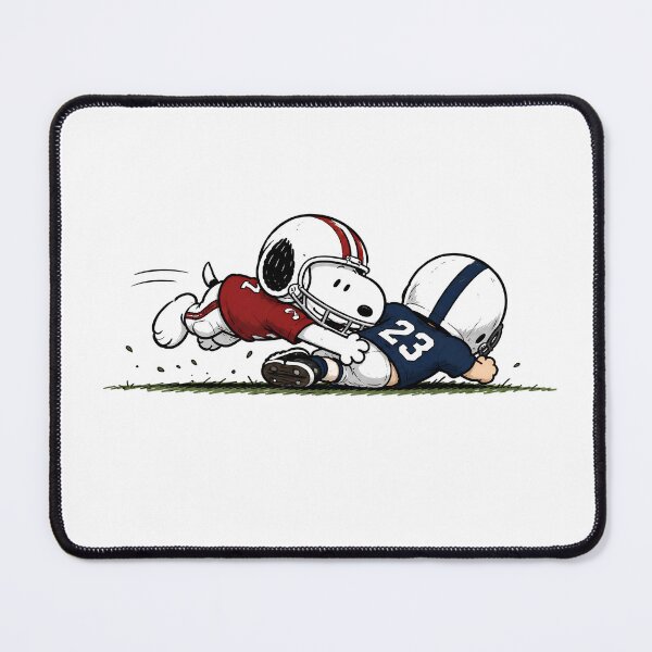 Item preview, Snoopy Football Tackle Graphic, Cute American Football designed and sold by artizallart.