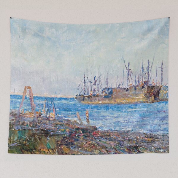 Item preview, Frederick McCubbin - Ships Williamstown designed and sold by tomorrowsart.