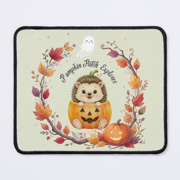 Item preview, Pumpkin Patch Explorer | Cute Halloween Hedgehog Watercolor | Preschool Halloween Costume | Spooky & Sweet designed and sold by Wintorque.
