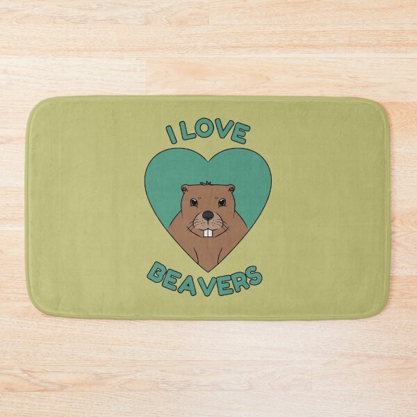 Item preview, I LOVE BEAVERS designed and sold by HugSomeNettles.