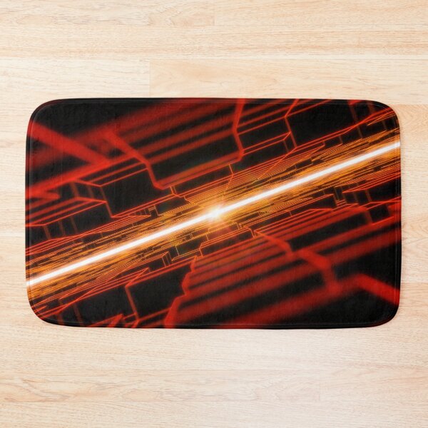 Item preview, Red Horizontal Parallel Blocks Swinging R2 designed and sold by Electric Shock!! Design.