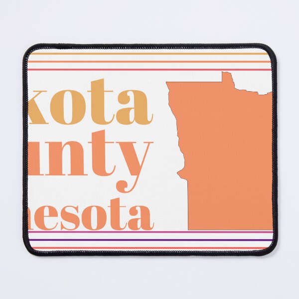 Item preview, Dakota County Minnesota Highlighted on State Map designed and sold by TheIconSmith.