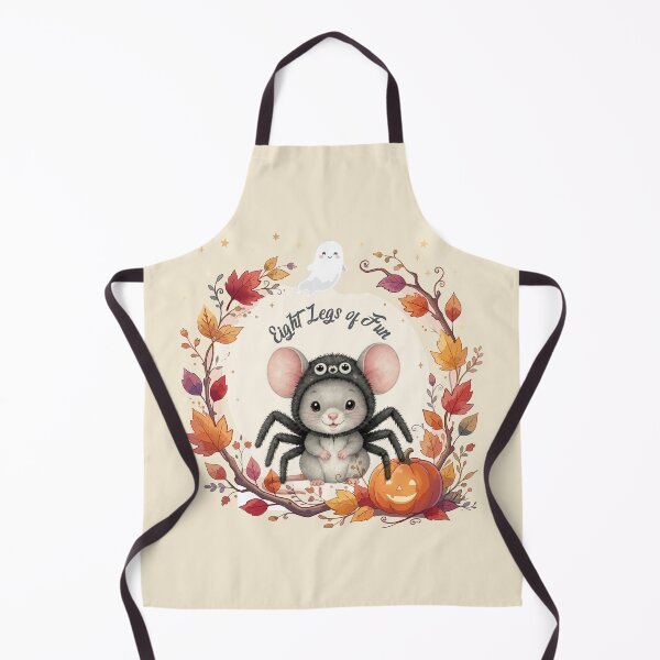 Item preview, Eight Legs of Fun | Cute Halloween Mouse Watercolor | Preschool Halloween Costume | Spooky & Sweet designed and sold by Wintorque.