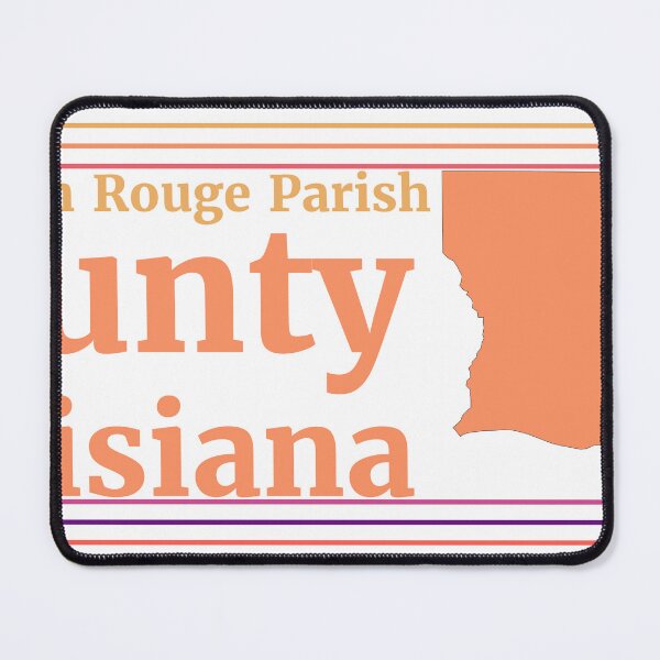 Item preview, East Baton Rouge Parish County Louisiana Highlighted on State Map designed and sold by TheIconSmith.
