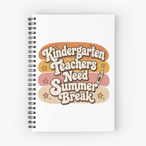 Item preview, Retro Kindergarten Teachers Need Summer Break Funny Teacher Squad T-Shirt designed and sold by FestivityFinds.