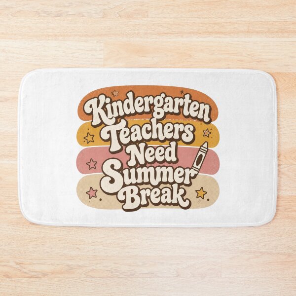 Item preview, Retro Kindergarten Teachers Need Summer Break Funny Teacher Squad T-Shirt designed and sold by FestivityFinds.