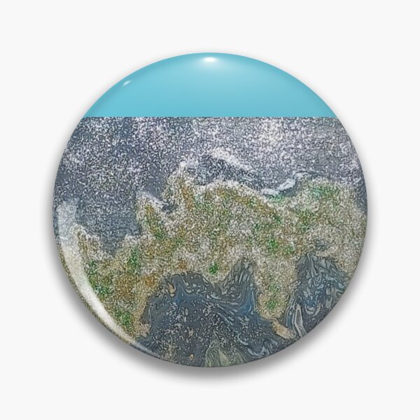 Item preview, Emerald & Gold Luxury Fluid Art  designed and sold by GalerieMagique .