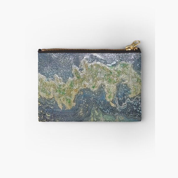 Item preview, Emerald & Gold Luxury Fluid Art  designed and sold by GalerieMagique .