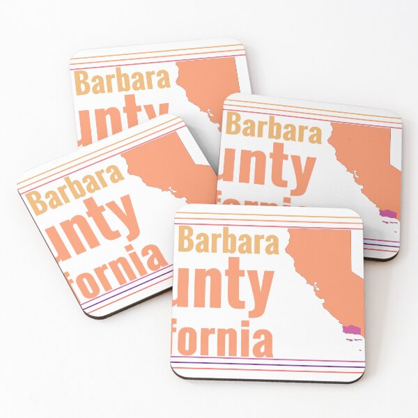 Item preview, Santa Barbara County California Highlighted on State Map designed and sold by TheIconSmith.