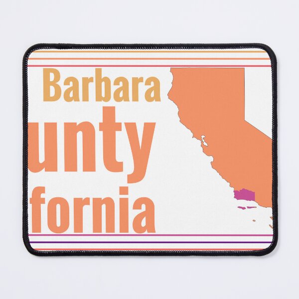 Item preview, Santa Barbara County California Highlighted on State Map designed and sold by TheIconSmith.