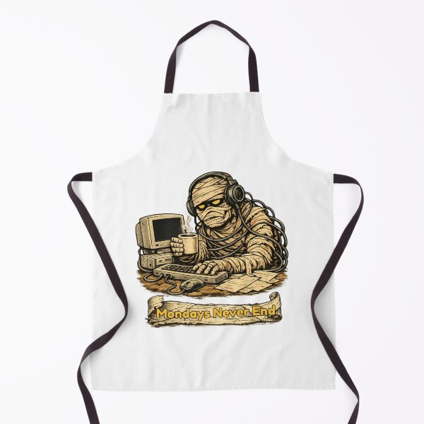 Item preview, Mondays Never End Mummy at Computer designed and sold by Buli89.