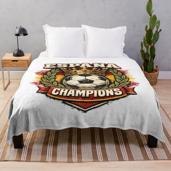 Item preview, Spain World Cup Champions Vintage Football Badge Retro Spanish Soccer Gift designed and sold by Artycom.