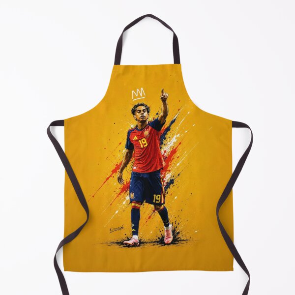 Item preview, Lamine Yamal with Spain Illustration designed and sold by ocusido.