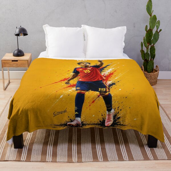 Item preview, Lamine Yamal with Spain Illustration designed and sold by ocusido.