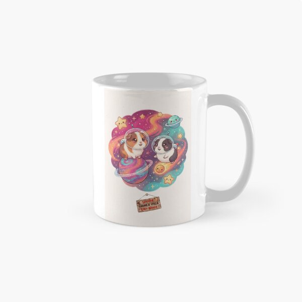 Item preview, Cute Guinea Pigs Astronauts Rainbow Galaxy Pastel Space Lovers designed and sold by 303 Visionary Prints .