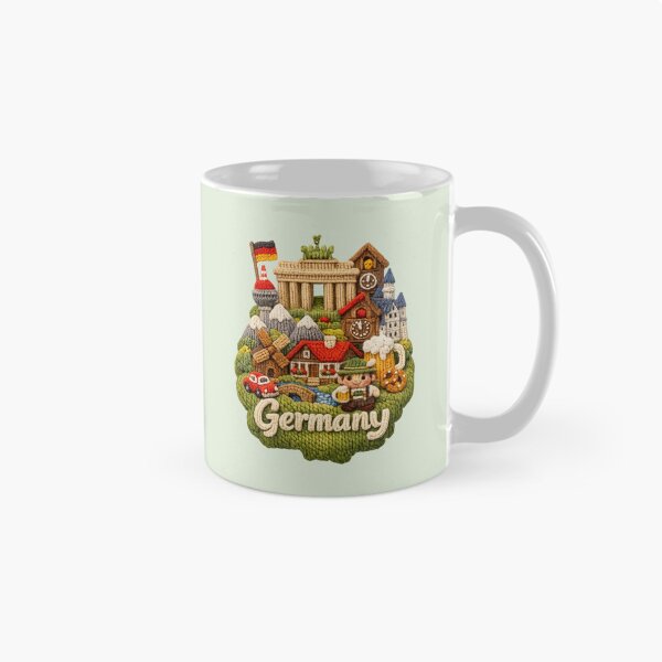 Item preview, Cute Knitted Germany Landmark | Handmade Yarn Knit Travel Souvenir designed and sold by Moons Studio.