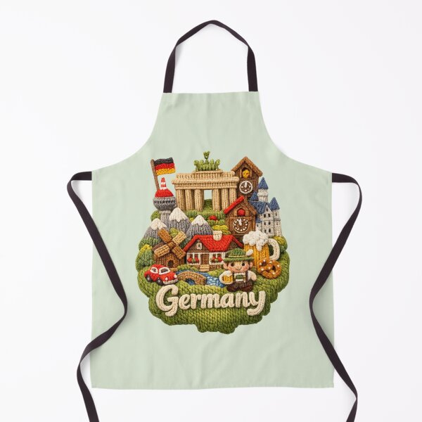 Item preview, Cute Knitted Germany Landmark | Handmade Yarn Knit Travel Souvenir designed and sold by Moons Studio.