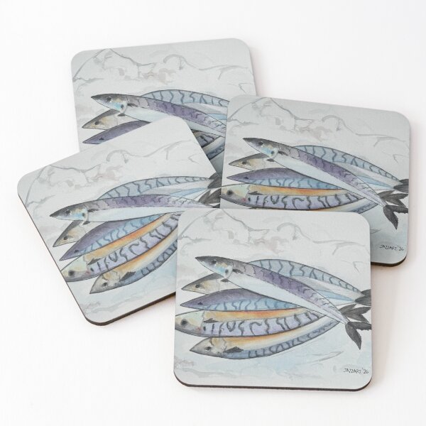 Item preview, Five Mackerels  designed and sold by Jasbindar Singh.