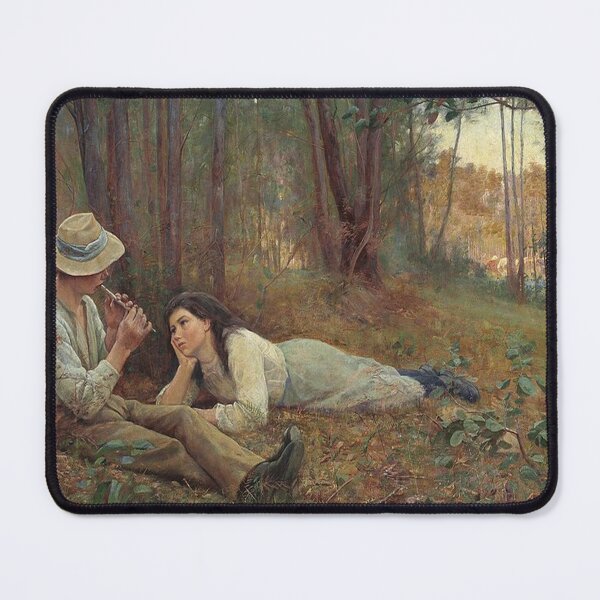 Item preview, Frederick McCubbin -The Flute Player designed and sold by tomorrowsart.