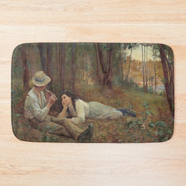 Item preview, Frederick McCubbin -The Flute Player designed and sold by tomorrowsart.