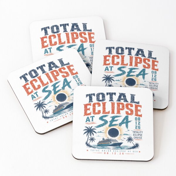 Item preview, Total Eclipse At Sea August 12 2026 Totality Eclipse Cruise Solar Event designed and sold by RetroMini2026.